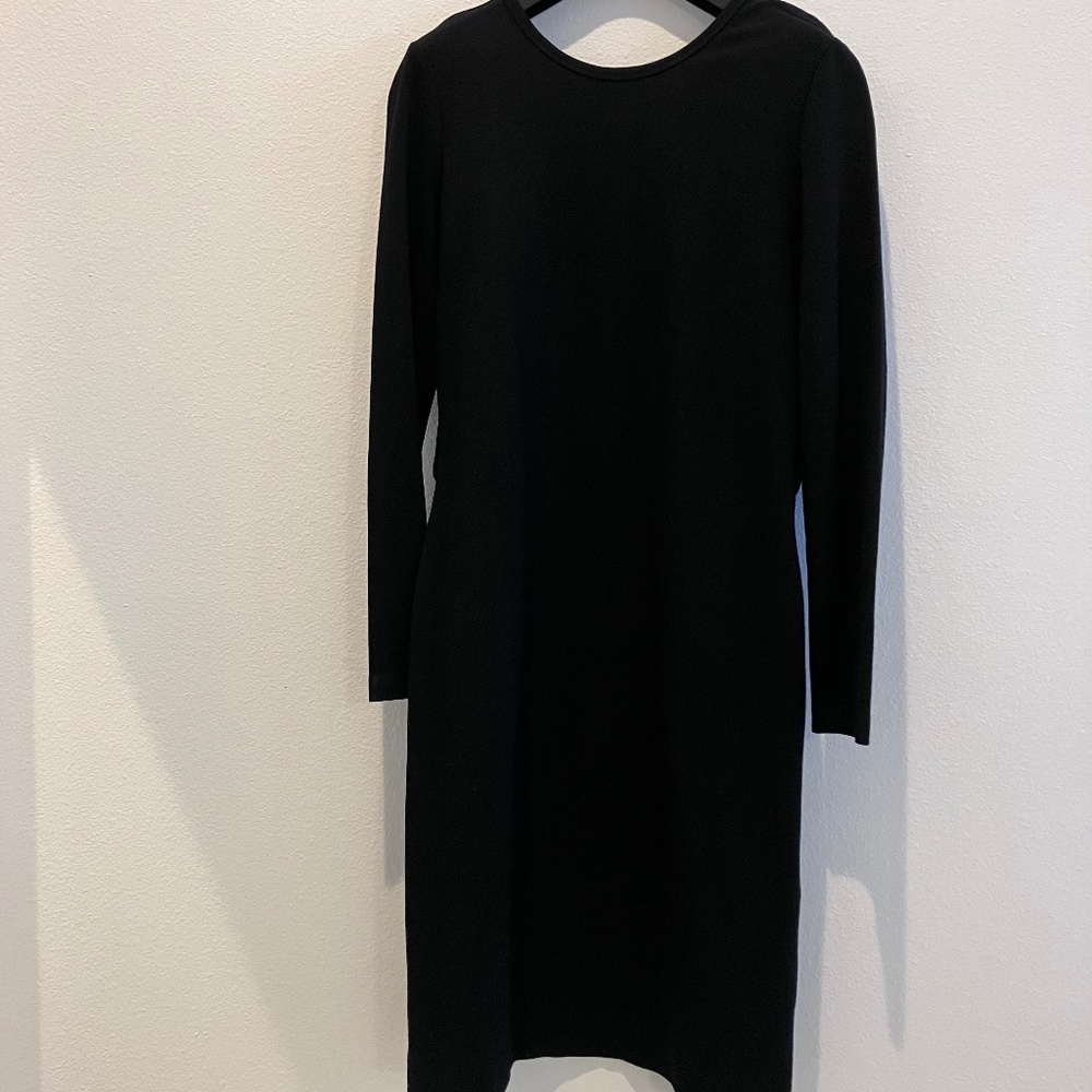 Missoni classic black dress with back cross tie